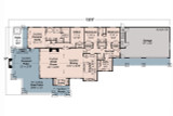 Craftsman House Plan - Rayne 54144 - 1st Floor Plan