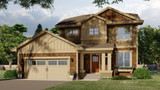Craftsman House Plan - Woodlands 74847 - Front Exterior