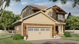 Craftsman House Plan - Woodlands 74847 - Front Exterior