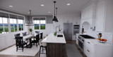 Craftsman House Plan - Woodlands 74847 - Kitchen