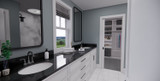 Craftsman House Plan - Woodlands 74847 - Master Bathroom