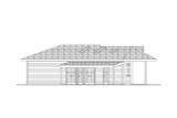 Traditional House Plan - Poolhouse 88845 - Left Exterior