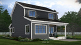 Craftsman House Plan - Randolph 31276 - Rear Exterior