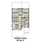 Secondary Image - Craftsman House Plan - Randolph 31276 - 2nd Floor Plan