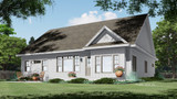 Traditional House Plan - Elmsgate 45978 - Rear Exterior