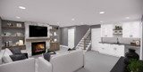Traditional House Plan - Elmsgate 45978 - Family Room