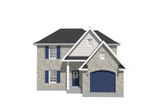 Traditional House Plan - 12907 - Front Exterior