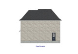Traditional House Plan - 12907 - Rear Exterior