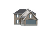 Traditional House Plan - 68558 - Front Exterior