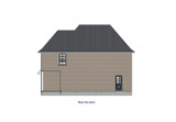 Traditional House Plan - 68558 - Rear Exterior