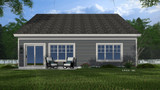 Craftsman House Plan - Cecilia 99180 - Rear Exterior