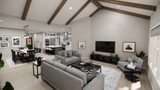 Secondary Image - Craftsman House Plan - Cecilia 99180 - Great Room
