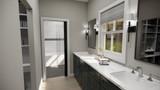 Craftsman House Plan - Cecilia 99180 - Master Bathroom
