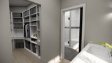 Craftsman House Plan - Cecilia 99180 - Master Bathroom