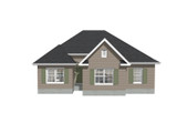 Traditional House Plan - 49883 - Front Exterior
