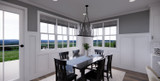 Farmhouse House Plan - Knotty Pine 36722 - Dining Room