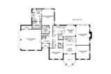 Classic House Plan - Wyndham 84847 - 1st Floor Plan