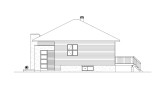 Modern House Plan - 30518 - Right Exterior
