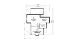 Mountain Rustic House Plan - 84349 - Basement Floor Plan