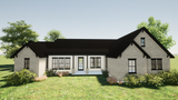 Ranch House Plan - 41453 - Front Exterior
