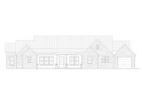 Ranch House Plan - 41453 - Front Exterior