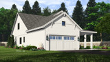 Farmhouse House Plan - Medina 32746 - Front Exterior