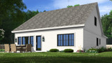 Farmhouse House Plan - Medina 32746 - Rear Exterior