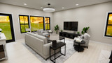 Farmhouse House Plan - Medina 32746 - Great Room