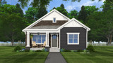 Craftsman House Plan - Gatesville 72986 - Front Exterior