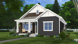 Craftsman House Plan - Gatesville 72986 - Front Exterior