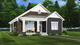 Craftsman House Plan - Gatesville 72986 - Front Exterior