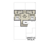 Craftsman House Plan - Osterville 97199 - 2nd Floor Plan