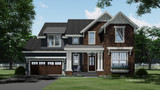 Craftsman House Plan - Pine Valley 60460 - Front Exterior
