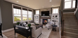 Craftsman House Plan - Pine Valley 60460 - Great Room
