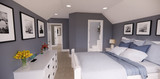 Craftsman House Plan - Pine Valley 60460 - Bedroom