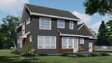 Craftsman House Plan - Fairview 30639 - Rear Exterior