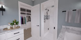 Craftsman House Plan - Fairview 30639 - Master Bathroom