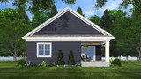 Bungalow House Plan - South Port 89834 - Rear Exterior