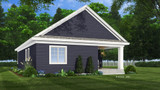 Bungalow House Plan - South Port 89834 - Rear Exterior