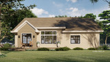 Traditional House Plan - Hawthorne 93602 - Rear Exterior