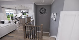 Traditional House Plan - Hawthorne 93602 - Staircase