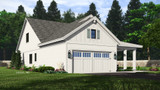 Farmhouse House Plan - Villanova 72886 - Front Exterior