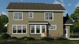 Traditional House Plan - Westerhill 64681 - Rear Exterior