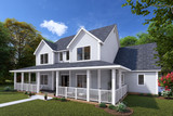 Farmhouse House Plan - 86061 - Front Exterior