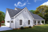 Farmhouse House Plan - 86061 - Rear Exterior