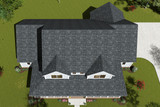 Farmhouse House Plan - 86061 - Aerial View - 