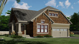 Craftsman House Plan - Augusta 53359 - Front Exterior