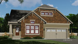 Craftsman House Plan - Augusta 53359 - Front Exterior