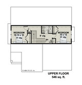 Craftsman House Plan - Augusta 53359 - 2nd Floor Plan