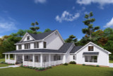 Farmhouse House Plan - 60899 - Front Exterior